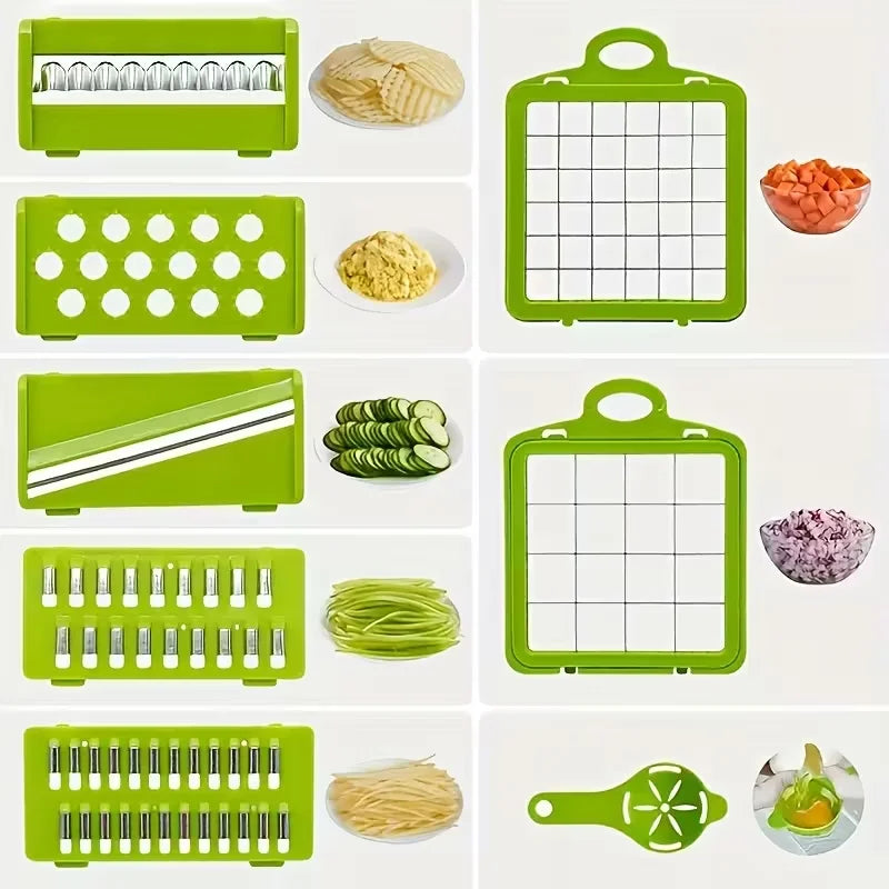 14-In-1 Multifunctional Vegetable Chopper And Slicer