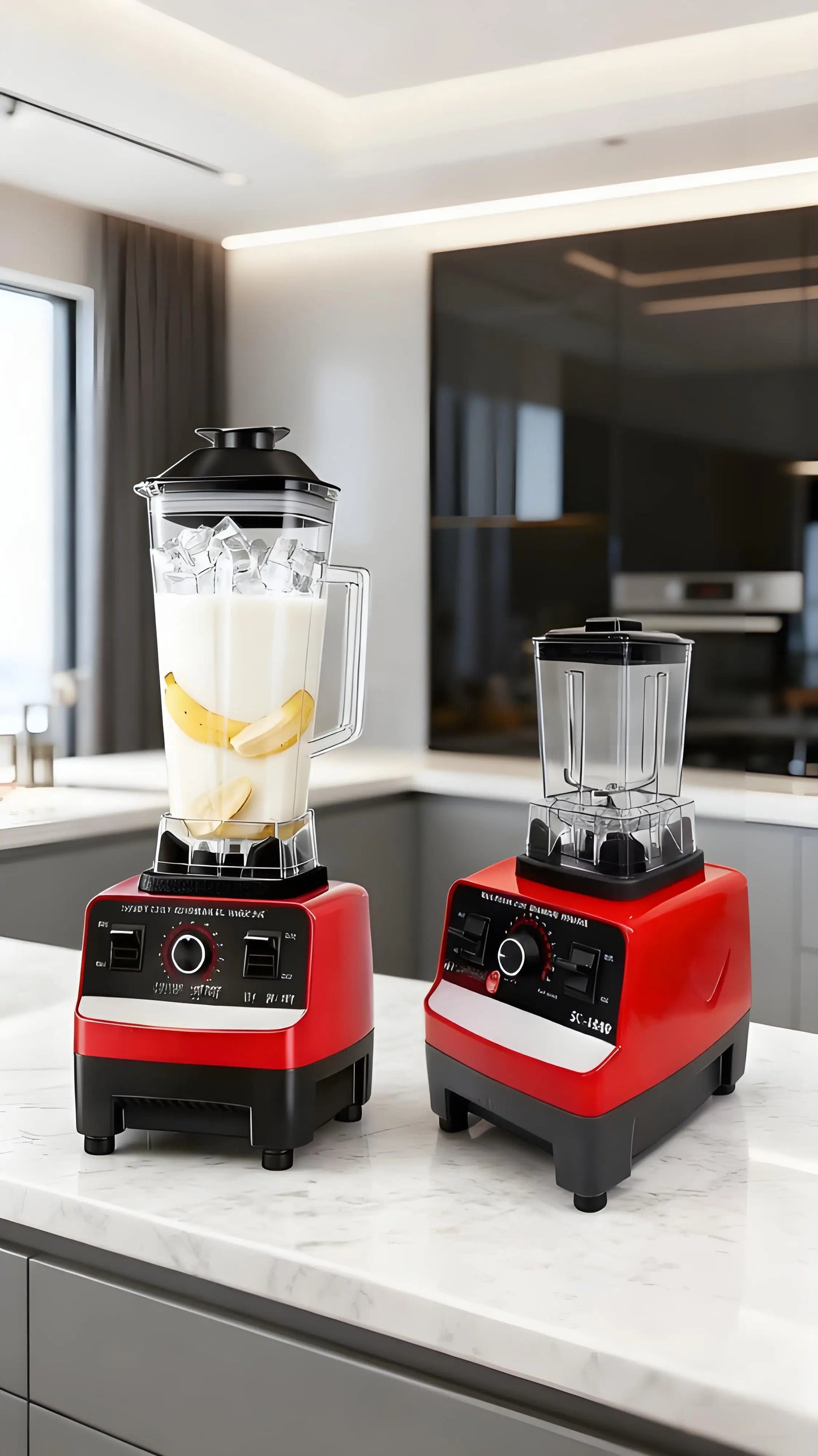 2-in-1 Professional Blender and Mixer for Home Kitchens
