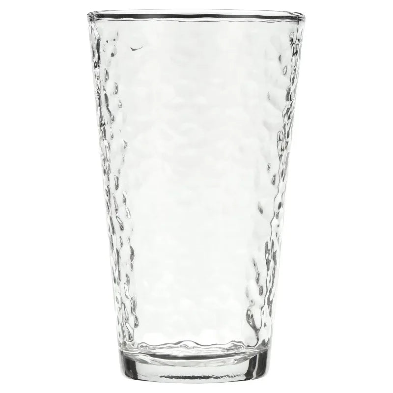 Vintage Frost Glass Drinkware Set Eight Piece For Everyday Use