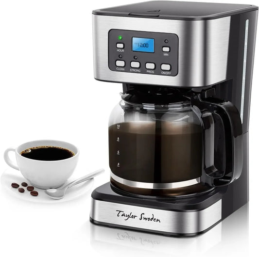 Iosn Programmable Coffee Maker With Pause And Serve