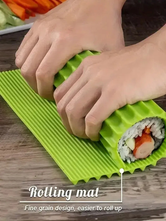 Sushi Making Tool Roll Mat Seaweed Rice And Vegetable Rolls