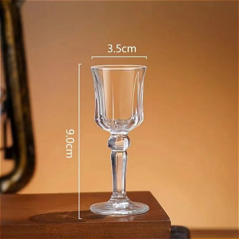 Glass Cocktail Set 2pcs Exquisite Goblets For Spirits