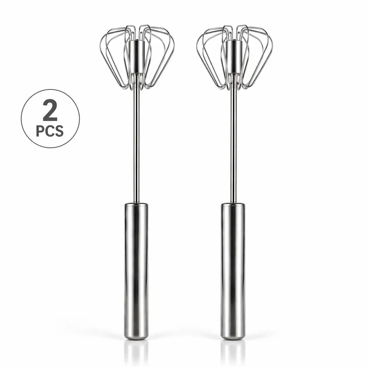 Stainless Steel Whisk Cordless Egg Beater For Home Baking