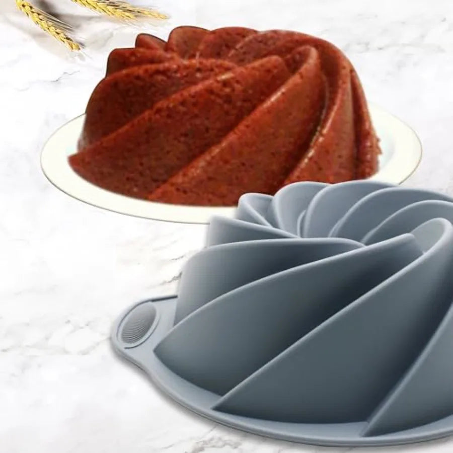 Silicone Bakeware Set 45-Piece With Measuring Nonstick Molds