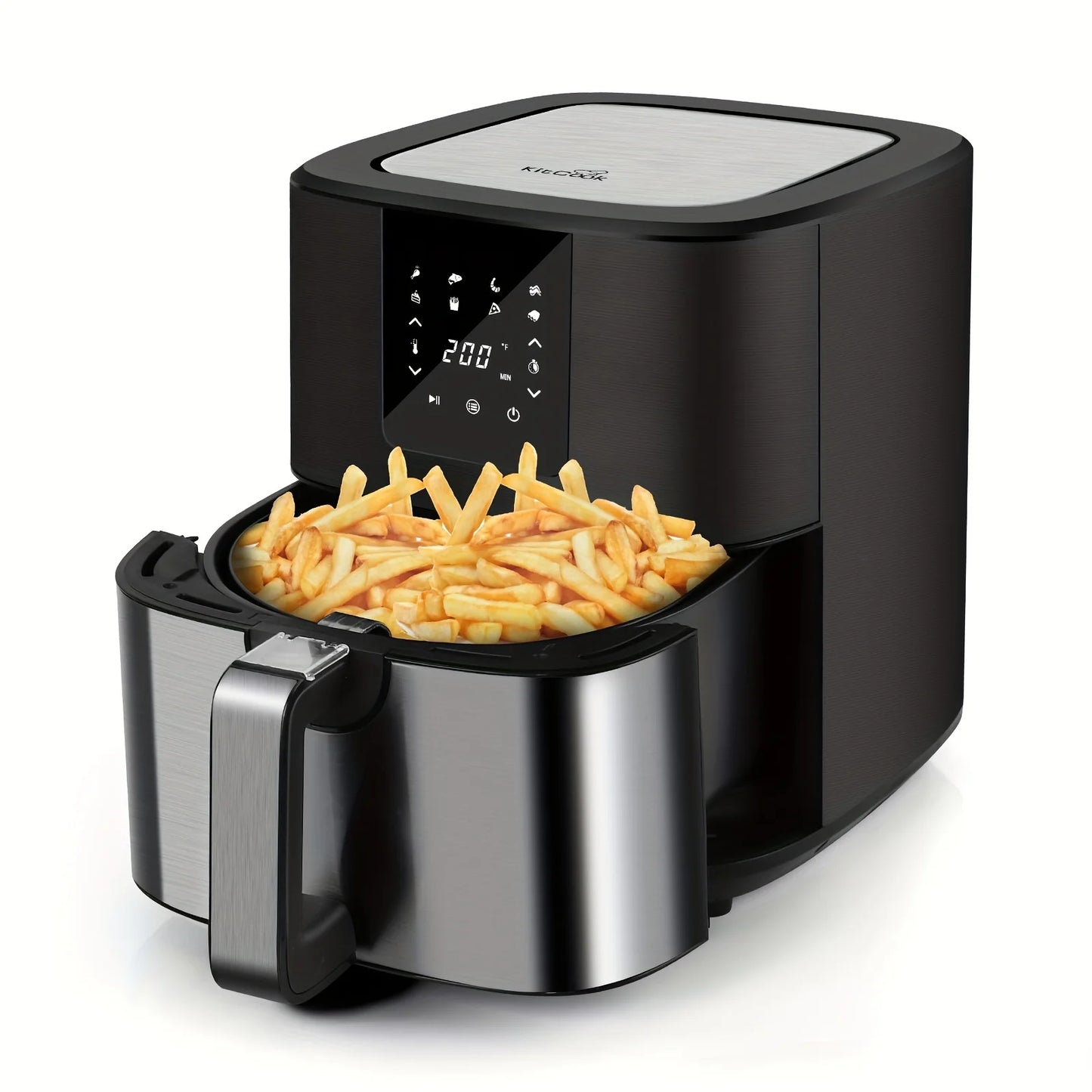 KitCook Air Fryer 1500W With Digital Touch Screen Presets