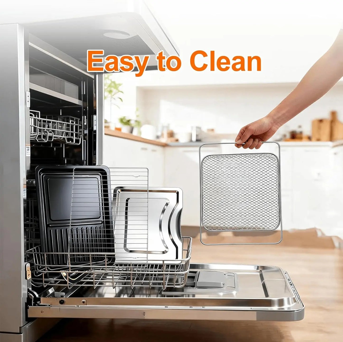 Air Fryer Toaster Oven Dual Door Countertop 12 Functions