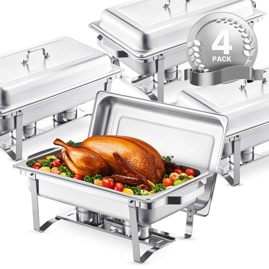 Succebuy Chafing Dish Buffet Set Stainless Steel Chafer