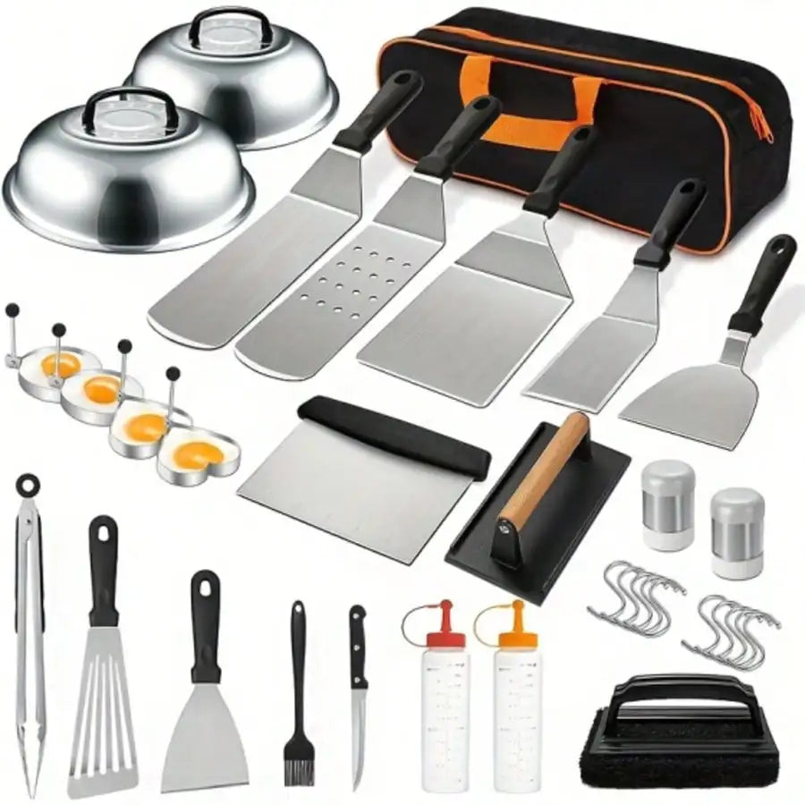 Ultimate Barbecue Master Kit Stainless Steel Grill Accessories
