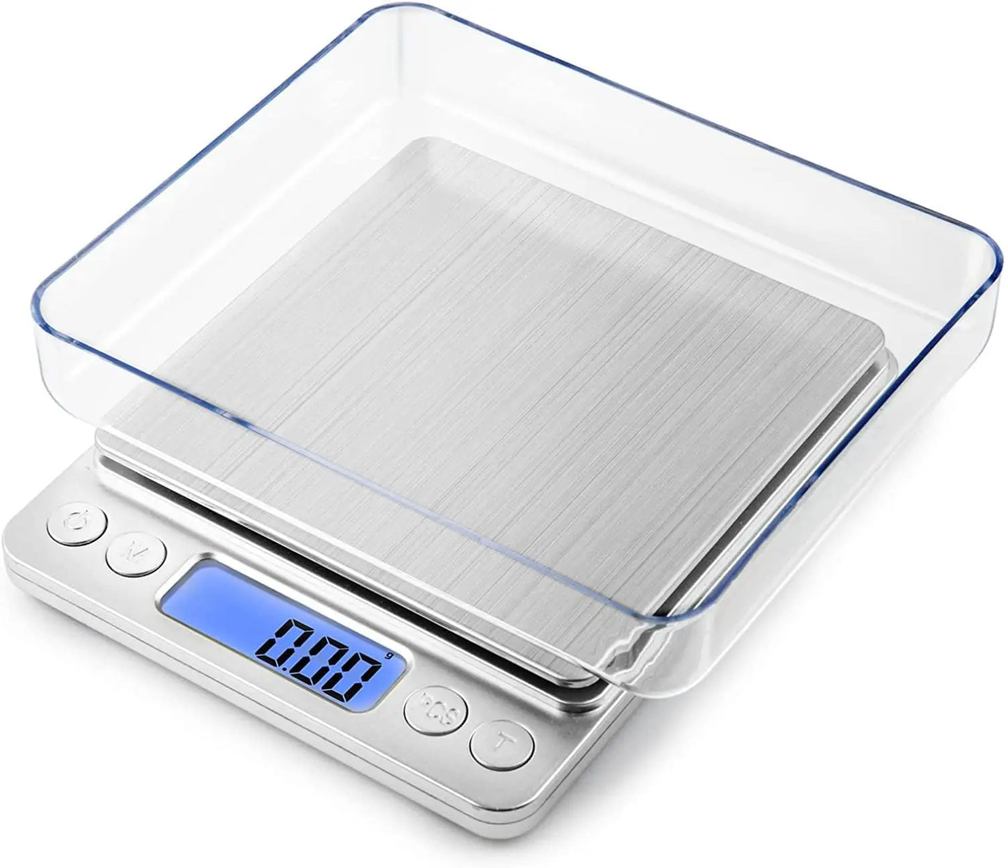 Digital Kitchen Scale 3000g 0.1g With 2 Trays Auto Off