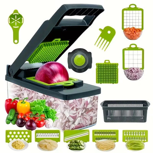 14-In-1 Multifunctional Vegetable Chopper And Slicer
