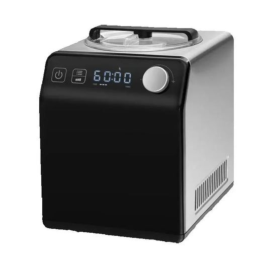 SucceBuy Upright Automatic Ice Cream Maker With Built-In Compressor