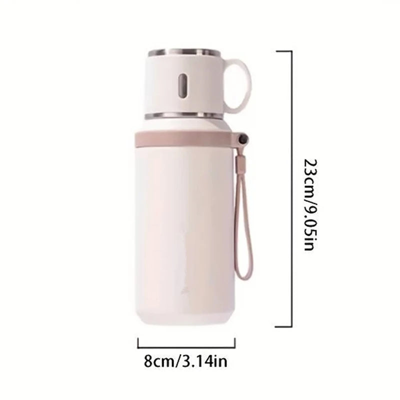 Stainless Steel Travel Mug Leak-Proof Thermos For Coffee And Tea