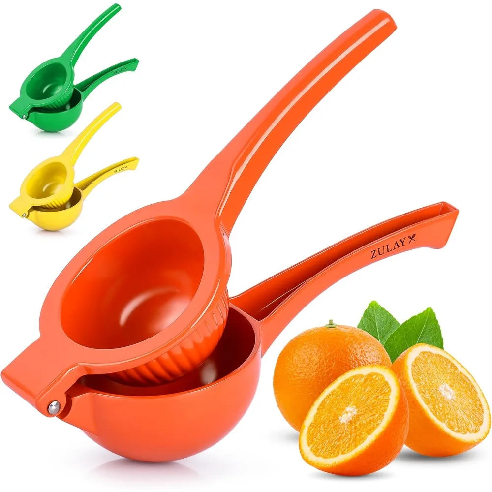 Premium Metal Citrus Squeezer Heavy Duty Manual Juicer Maximum Juice